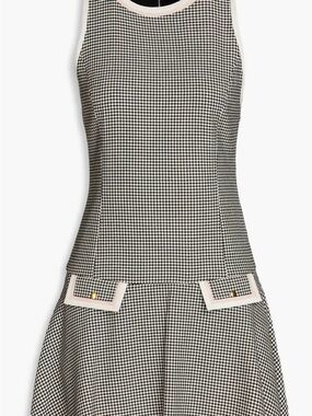 alice olivia crawford smocked mini dress Alice + Olivia White Crawford Sweetheart Eyelet Smocked Mini Dress Size 6